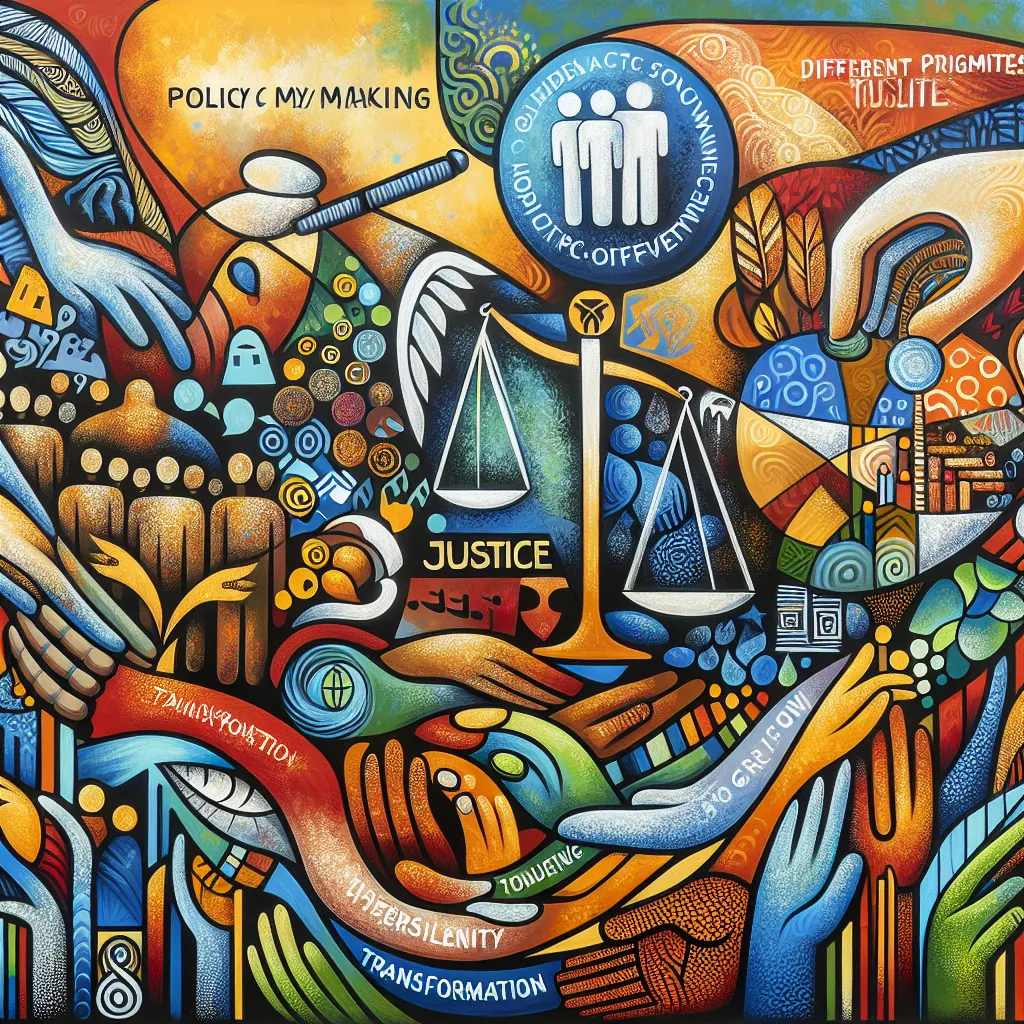 Policing, Policy, Batho Pele, Differences, Implementation in an abstract style