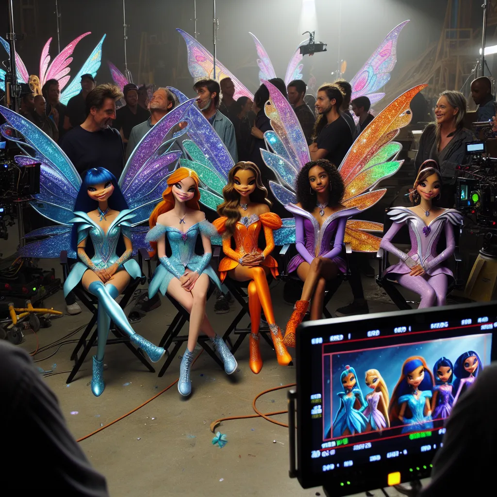 **Film Production Overview: "Winx Club: The Live-Action Adventure"**

Renowned director Quentin Tarantino is bringing the vibrant world of "Winx Club" to life in a dazzling live-action film adaptation of its first season. Collaborating with an impressive cast, including Emma Stone as Bloom, Margot Robbie as Stella, Zendaya as Flora, Arden Cho as Musa, Maisie Williams as Tecna, and Lupita Nyong'o as Aisha, the film aims to capture the essence of the beloved animated series.

The production emphas