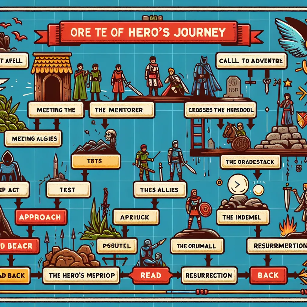 ### (B) Independent Station: The Hero’s Journey

**Image Description:** Graphic organizer illustrating the stages of the Hero's Journey, featuring iconic moments from a popular movie or book, with visual depictions of heroes, challenges, and transformations.

---

### (C) Historical Background Station: Anglo-Saxon

**Image Description:** A visual collage showing Anglo-Saxon warriors, a Mead Hall filled with people sharing stories, and symbols of Anglo-Saxon values like honor and loyalty.

---

#