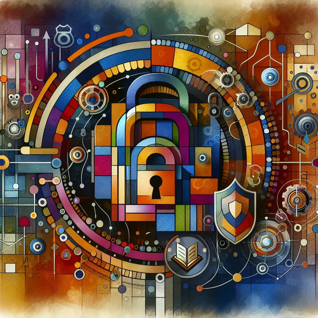 Websites, Access, East, Norton, School in an abstract style