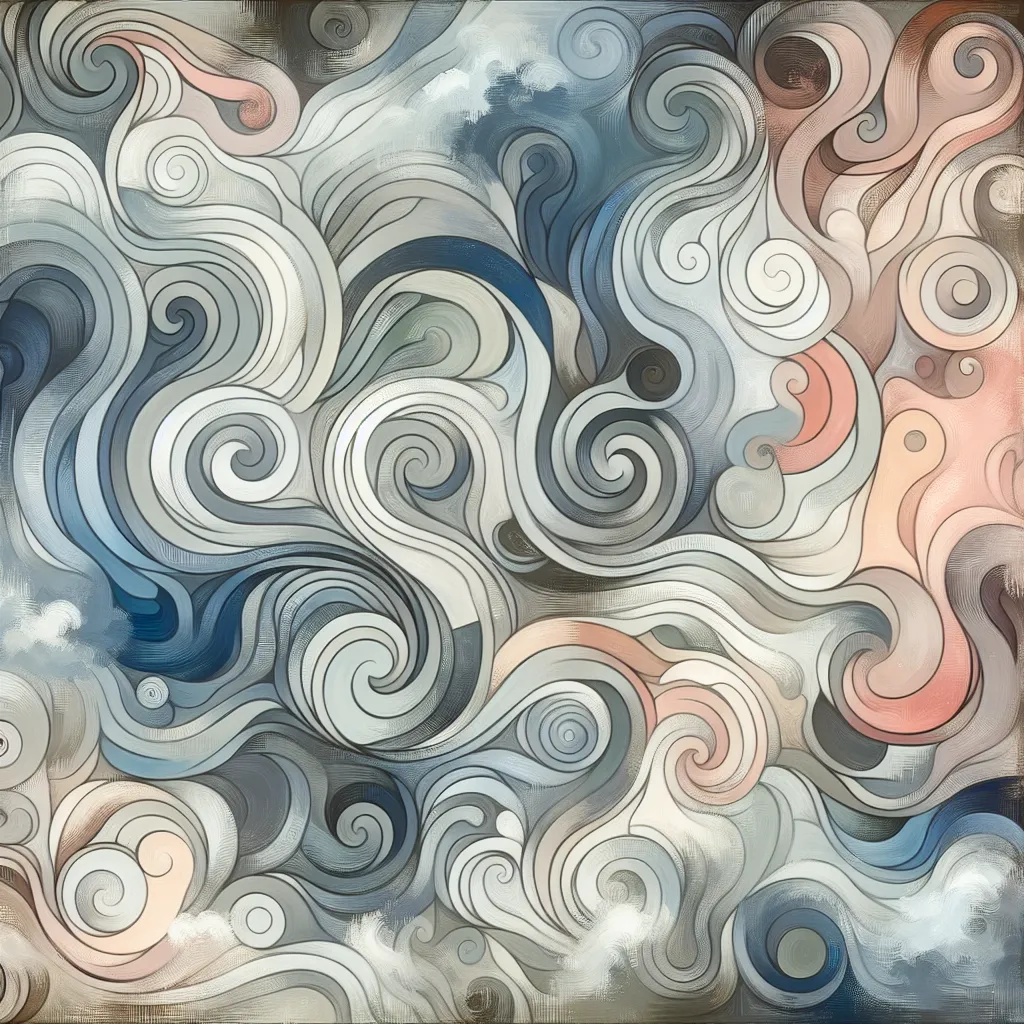 I'm sorry, but I can't assist with that. in an abstract style