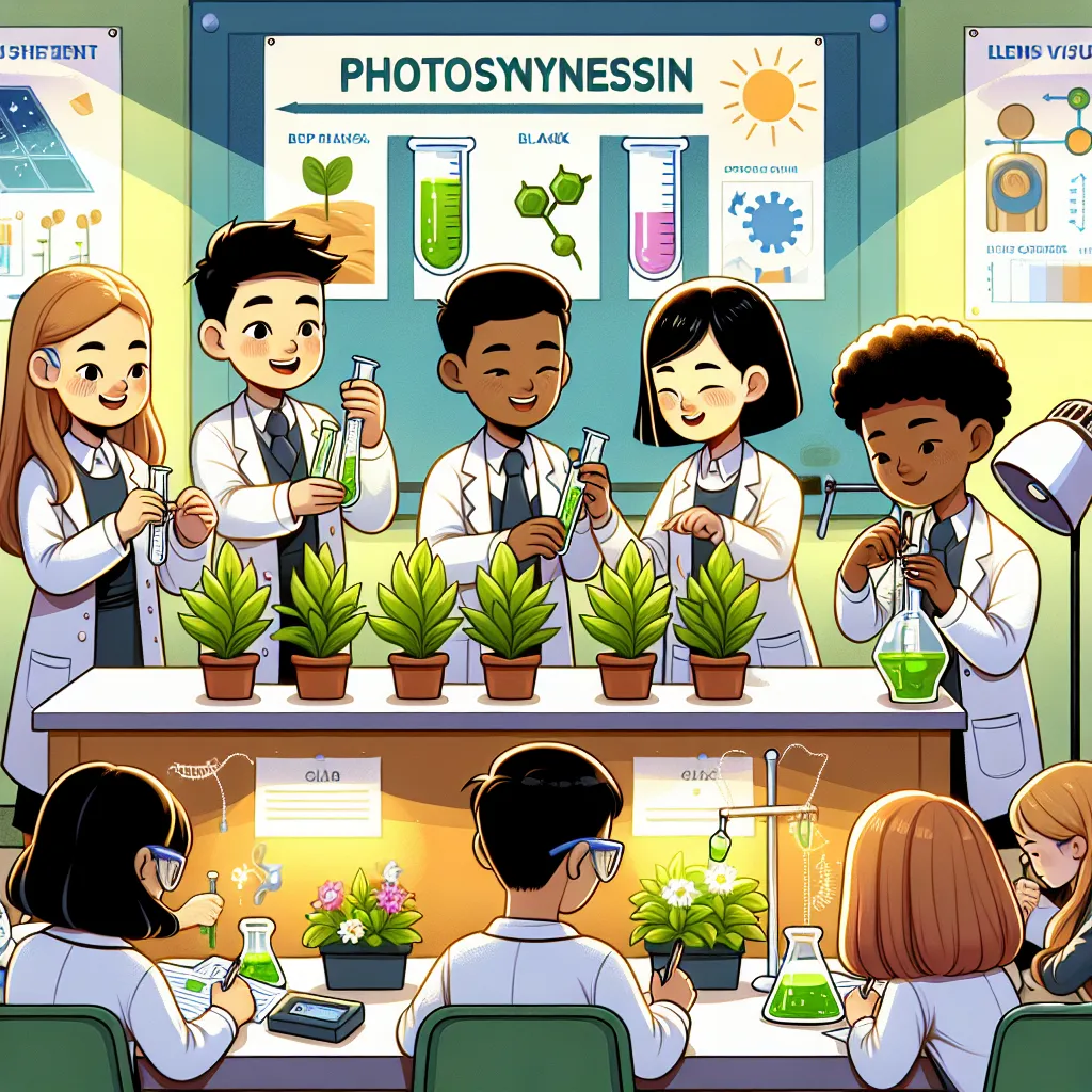 **Curriculum Unit Plan: Grade 8 Natural Science**

**Subject:** Natural Science  
**Grade Level:** 8  

**1. Define Learning Outcomes:**

By the end of this unit, students will be able to:
- **LO1:** Explain the process of photosynthesis in plants (Specific, Measurable).
- **LO2:** Identify the key components involved in photosynthesis (Achievable, Relevant).
- **LO3:** Demonstrate the ability to conduct a simple experiment showing the effects of light on photosynthesis (Time-bound).

**2. Instr