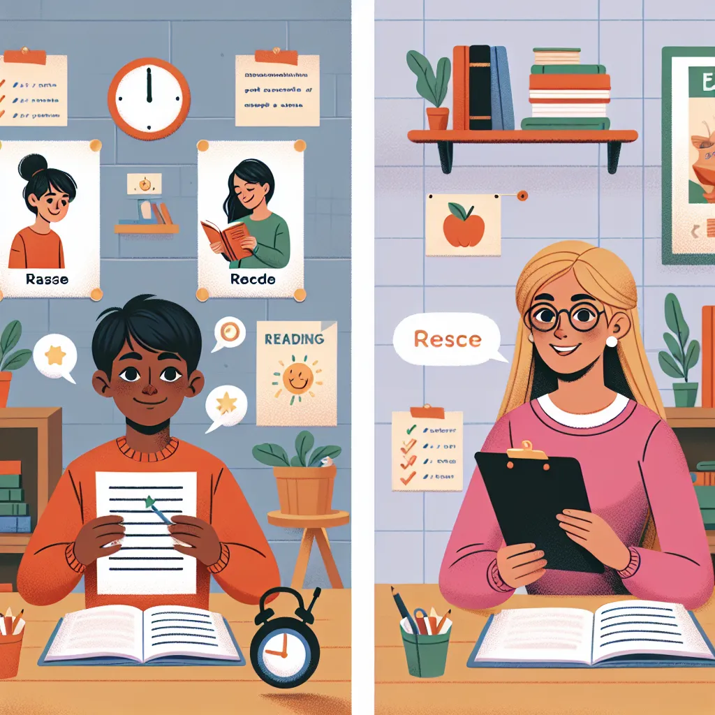 1. **Oral Reading Assessment**: Have the learner read a passage aloud while timing their reading speed and evaluating their accuracy and expression. This can provide insights into their fluency levels.

2. **Retell and Comprehension Check**: After reading, ask the learner to retell the content of the passage to assess their understanding and fluency, gauging how well they can articulate ideas after reading.