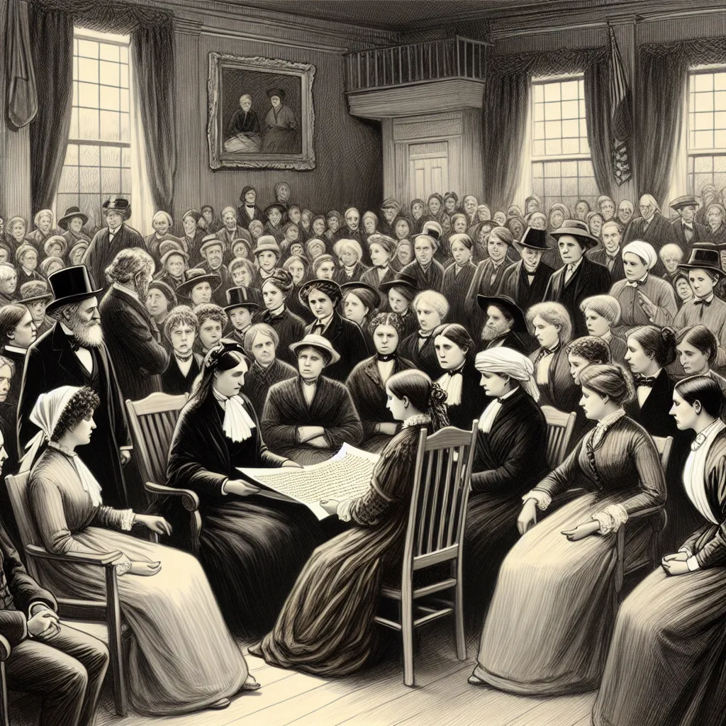 The Seneca Falls Convention, held in 1848, was the first women's rights convention in the United States. It marked a significant moment in the fight for gender equality, as activists like Elizabeth Cady Stanton and Lucretia Mott gathered to discuss women’s rights and create the Declaration of Sentiments. This document highlighted the injustices women faced and demanded equal rights, including the right to vote. The convention sparked the women's suffrage movement and inspired many to advocate fo
