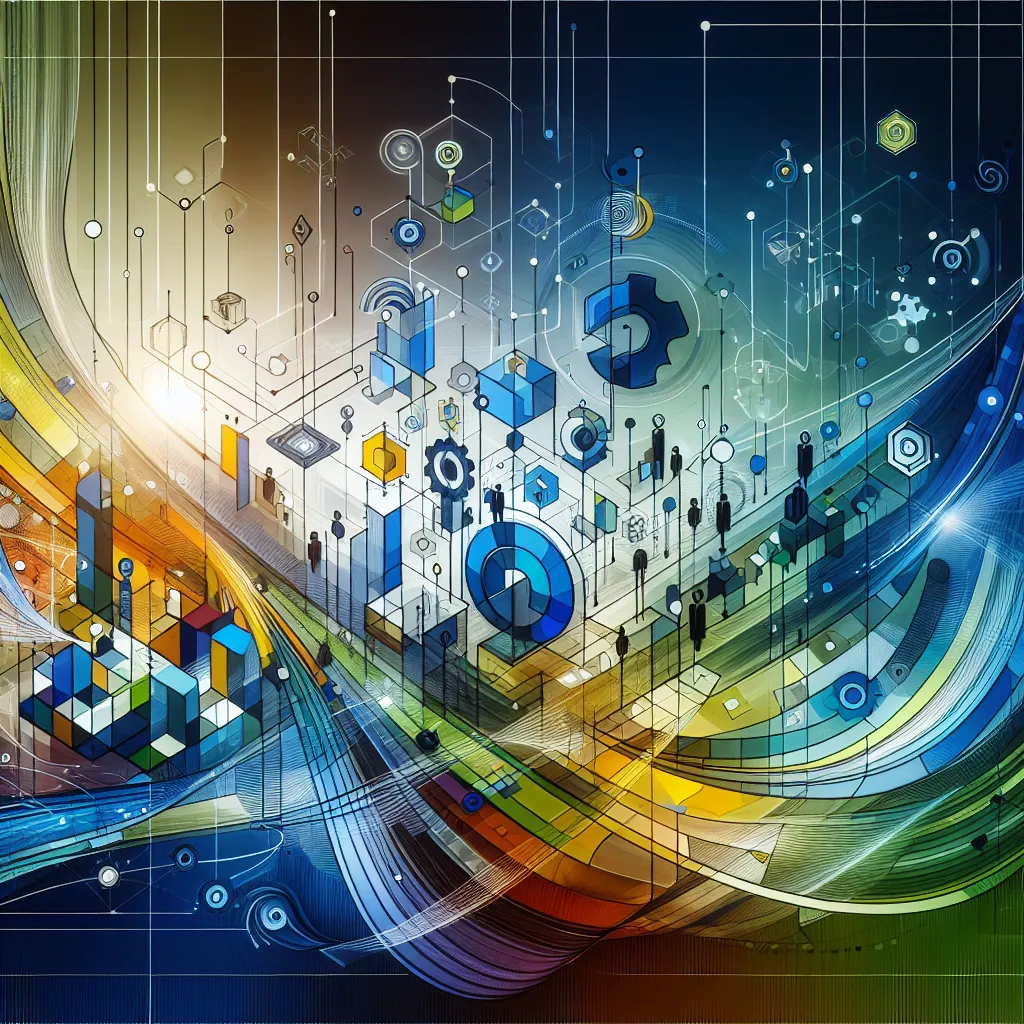 Project, Management, Importance, Success, Planning in an abstract style