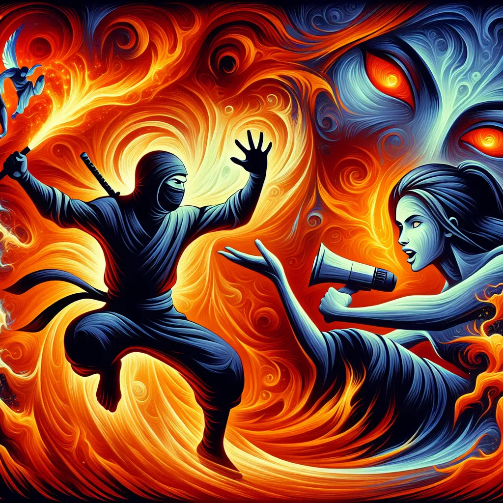 Sasuke, Jutsu, Tubuh, Kurenai, Cerita in an abstract style