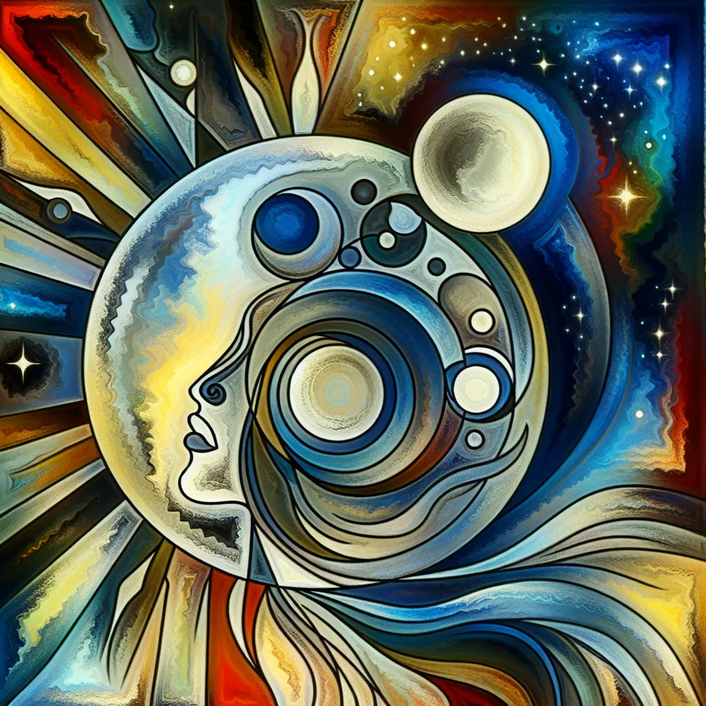 Transformation, Lucifer, Hazbin, Animation, Identity in an abstract style