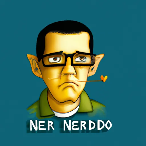 Nerd, Bullying, Padre, Corazón, Redención in an abstract style