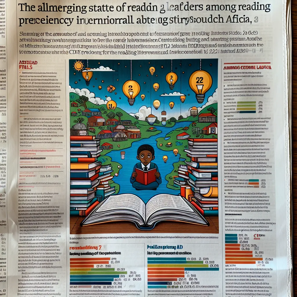 ### Genre, Context, and Register Analysis

**Genre:**  
The text falls under the genre of informative journalism or analytical opinion pieces, focusing specifically on educational issues within South Africa. It combines statistical analysis with commentary, aiming to shed light on a critical societal challenge. 

**Context:**  
This article addresses the alarming state of reading proficiency among Grade 4 learners in South Africa, as highlighted by the 2021 Progress in International Reading Lite