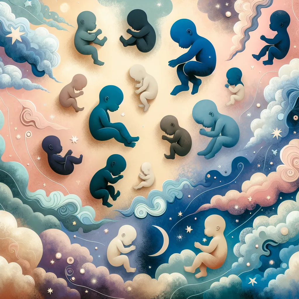 Infants, Sleep, Hours, True, Development in an abstract style