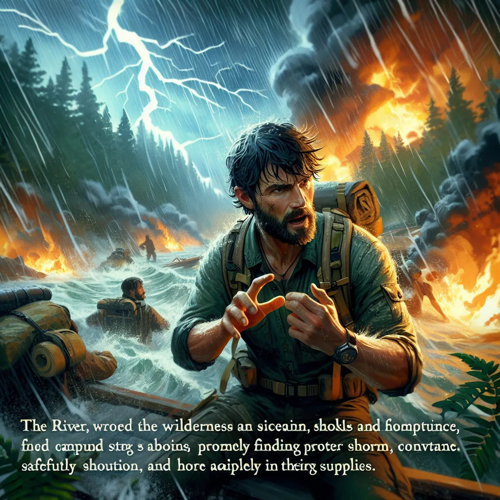 In Chapters 10-12 of "The River," a significant event occurs when Brian and Derek face a dangerous situation involving a sudden storm. Brian demonstrates his survival skills by quickly assessing the situation and implementing safety measures, such as finding shelter and securing their supplies. His calm demeanor under pressure reveals his growth; he has become more resourceful and confident since his initial struggles in the wilderness. This event highlights Brian's adaptability and resilience, 