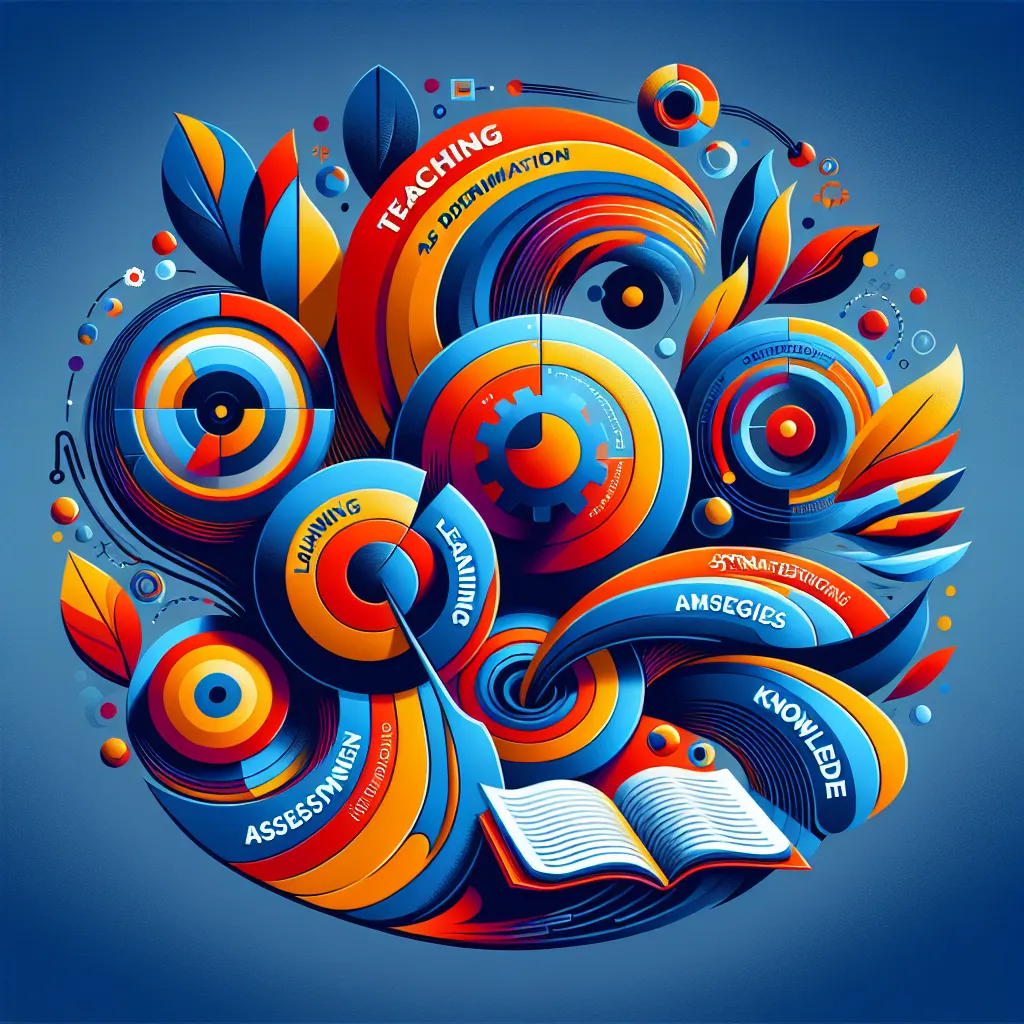 Teaching, Learning, Assessment, Strategies, Knowledge in an abstract style