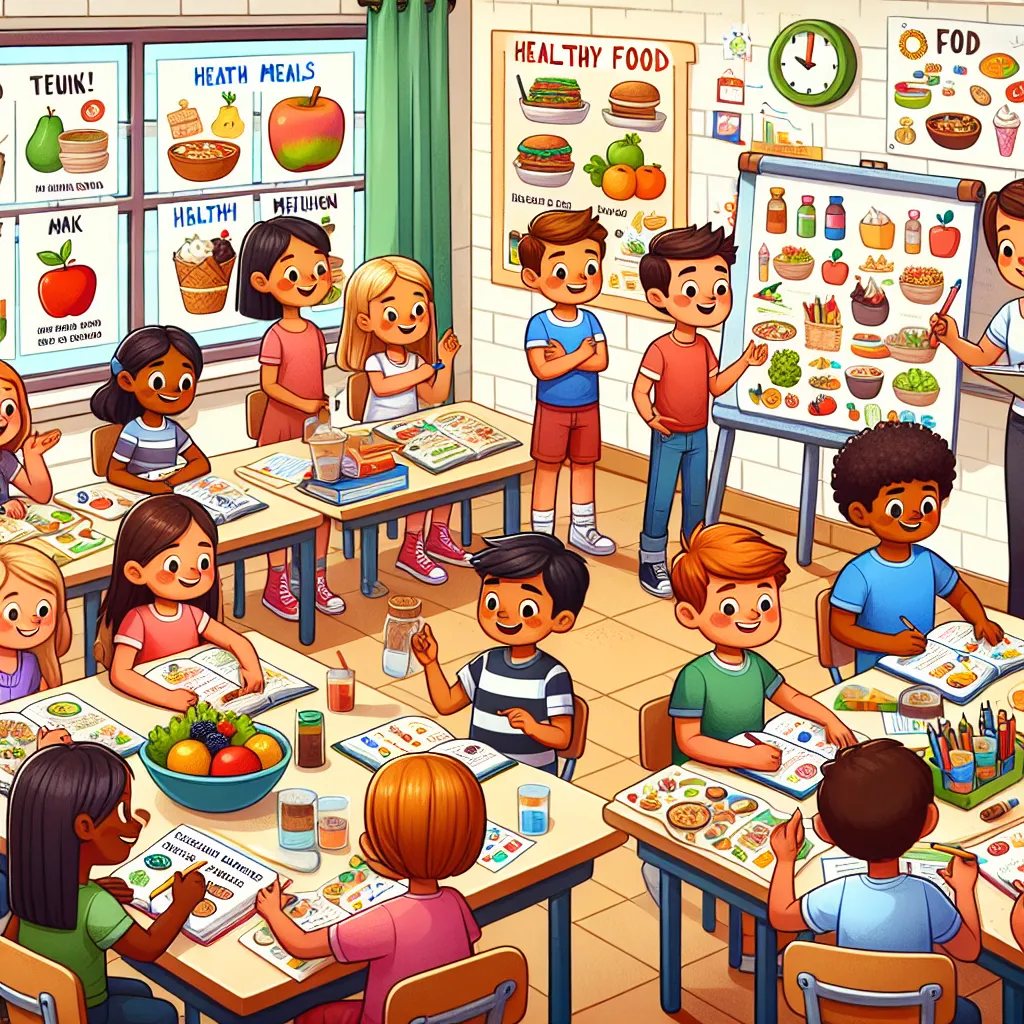 ### Assessment Strategy for Grade 5 Learners on Healthy Eating Habits

**1. Formative Assessment Technique: Food Journal**  
Students will maintain a food journal for one week, recording what they eat and drink each day. They will then reflect on their choices and identify healthy and unhealthy foods, considering factors like portions and nutritional value. The teacher will provide feedback on their journals to guide their understanding of healthy eating habits.

**2. Summative Assessment Techni