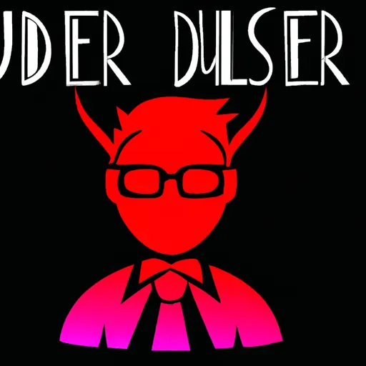 Nerd, Deseo, Lucifer, Bullying, Protector in an abstract style