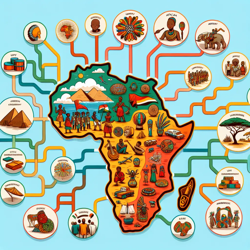 **Pre-Reading Activity: Visual Mind Map of Africa**

Before reading "Africa" by David Diop, have students create a visual mind map that explores their existing knowledge and perceptions of Africa. Encourage them to include images, words, and phrases related to African culture, geography, history, and significant events. This activity will help activate prior knowledge and establish context, allowing students to connect their thoughts with the themes and emotions expressed in the poem.

**How Thi