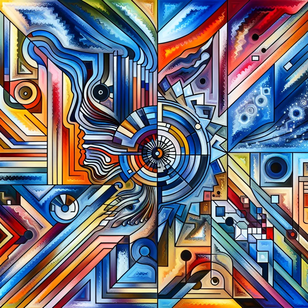 1. Transformation
2. Identity
3. Confusion
4. Reality
5. Amnesia in an abstract style