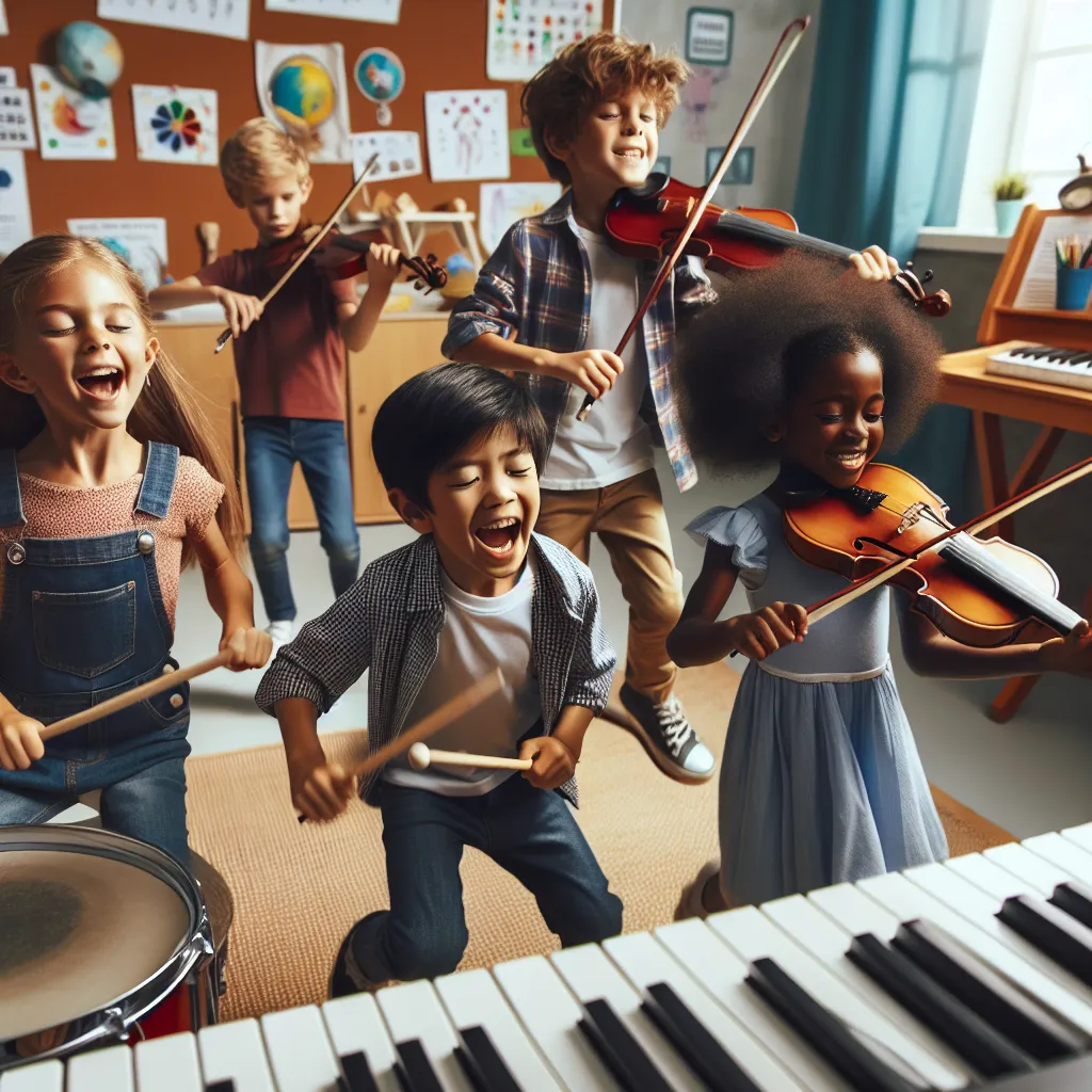 Ask AI: Plan a lesson that shows integration between music and movement.