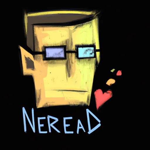 Nerd, Bullying, Padre, Redención, Amor in an abstract style