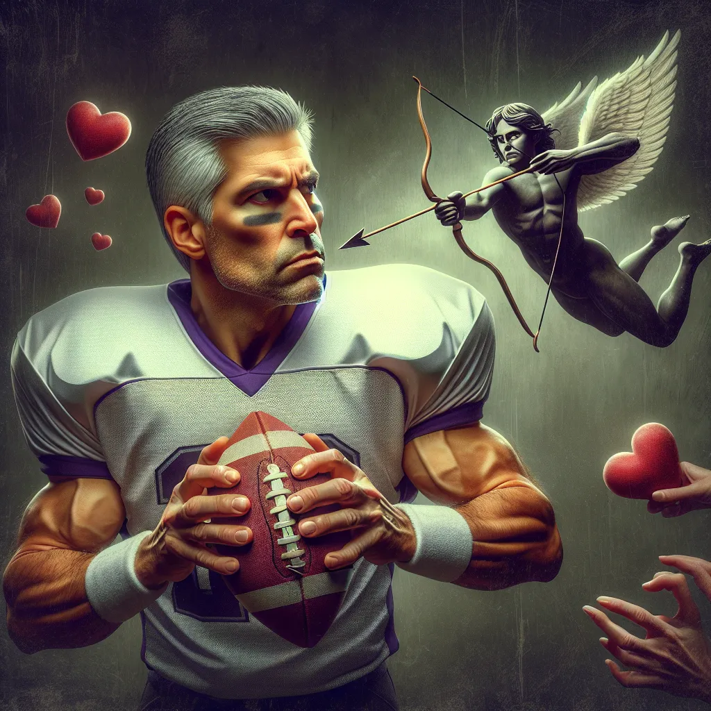 Amor, Obsesión, Cupido, Quarterback, Castigo in the style of Pablo Picasso