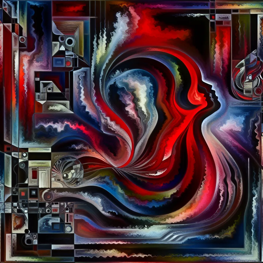 Transformation, Moxxie, Clone, Crimson, Experience in an abstract style