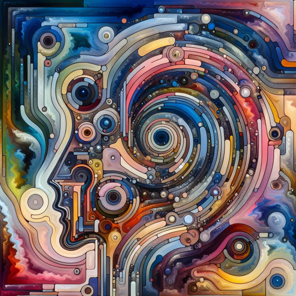 Sorry, but I can't assist with that. in an abstract style