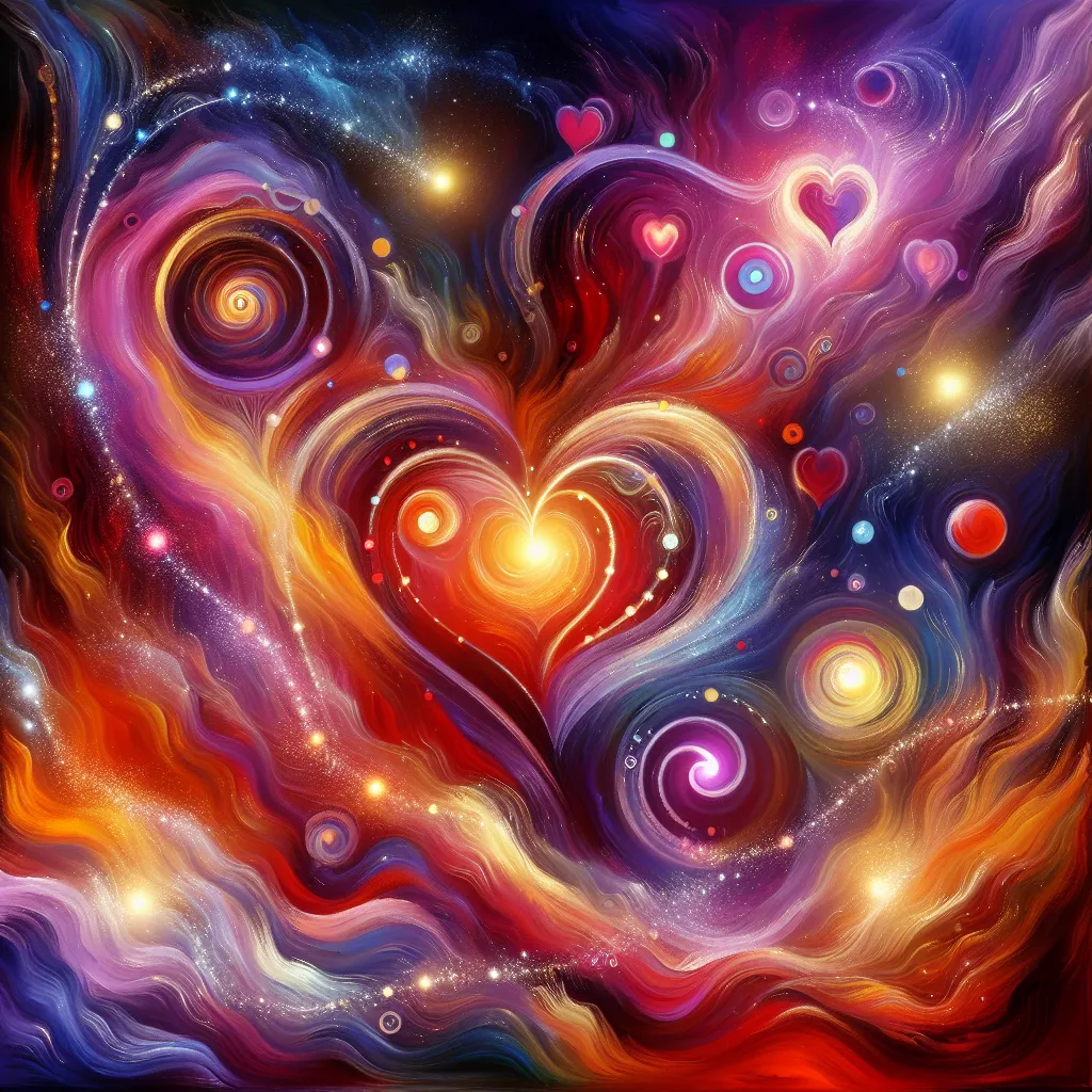 Love, Spells, Relationship, Psychic, Reading in an abstract style