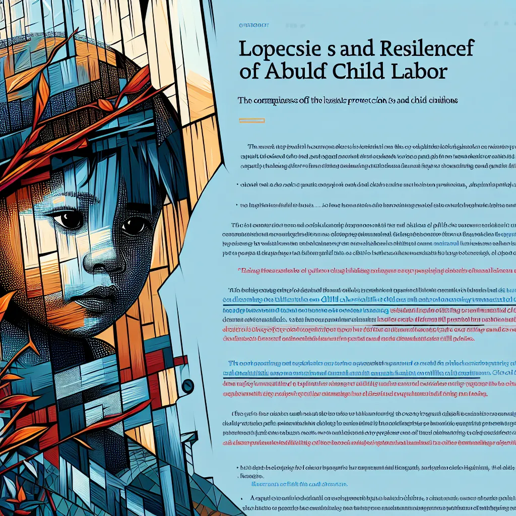 The evidence presented in Document 1 highlights the complexity of child labor, effectively illustrating both the struggles and resilience of child workers like Victor Chipani. One strength of the evidence is the personal narrative, which humanizes the statistics, allowing readers to empathize with the child's plight while also recognizing his agency and hope for a better future. The testimonies from union leaders, such as Noemí Gutiérrez and José Guillermo Mamani, further emphasize the need for 