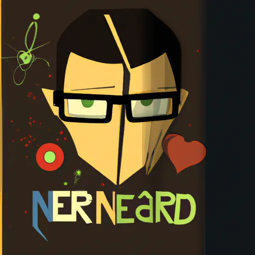 Nerd, Bullying, Relación, Corazón, Karma in an abstract style