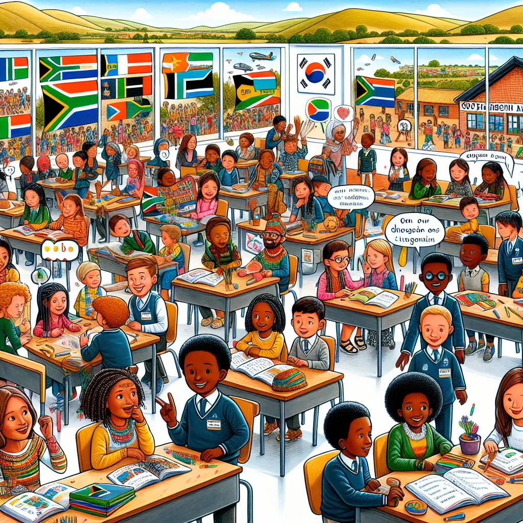 ### Activity 14

#### 14.1 Description of the Classroom in a Diverse Context (3)
This classroom is characterized by linguistic and cultural diversity, as learners communicate in multiple South African languages and come from various backgrounds. This diversity enriches the learning environment, allowing for a variety of perspectives and experiences. Additionally, the presence of learners from different provinces and neighboring countries promotes inclusivity and challenges learners to embrace an