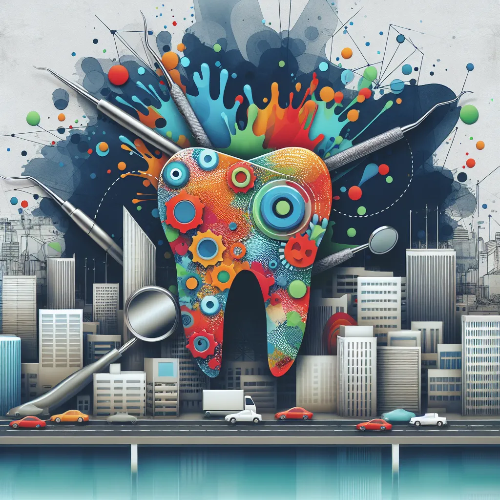 Стоматология, Удаление, Услуги, Минск, Зубы in an abstract style