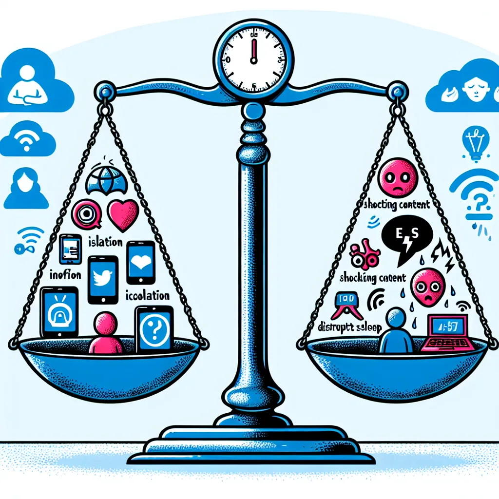 1. **Surprising Link**: Yes, it is surprising because technology is often seen as a source of connection and entertainment.

2. **Screen Time and Happiness**: Spending over an hour on screens may lead to reduced happiness due to increased isolation, decreased physical activity, and less face-to-face interaction.

3. **Explaining Factors**: Factors include reduced real-world connections, exposure to negative content, and disrupted sleep patterns caused by excessive screen use.

4. **Benefits of T