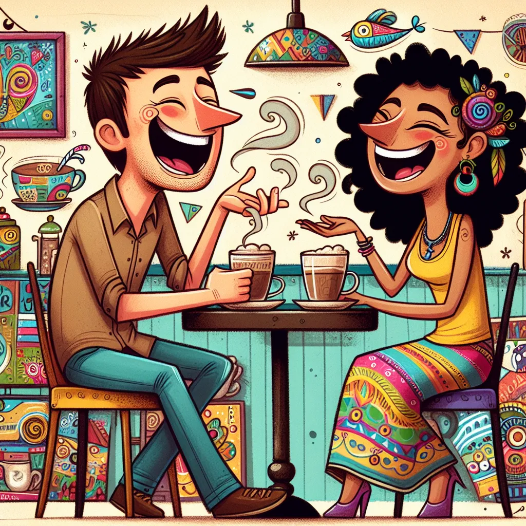 ? **Seeking Fellow Conversational Adventurer!** ?

Hey there, potential partner in delightful discourse! If you're reading this, it means you're probably searching for someone who can engage in playful banter and share a good laugh or two. Well, look no further! 

I’m on a quest to find someone with a sparkling sense of humor, because let’s be honest, life is way more enjoyable when we can chuckle at the little quirks and craziness around us. Bonus points if you can throw a witty pun my way—I co