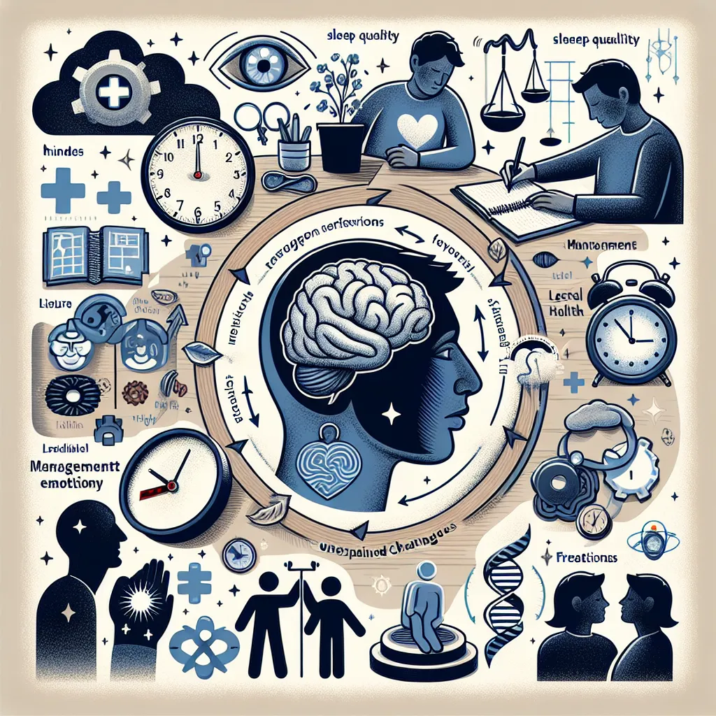 These questions delve into personal well-being and emotional health. It’s important to reflect on your worries and their intensity, sleep quality, and how you view yourself. Consider how friends perceive changes in you, your happiness levels, enjoyment of activities, and the state of your relationships. Think about how you manage emotions, your support system, and any unexplained physical or emotional shifts. These reflections may help you gain insight into your overall mental health.