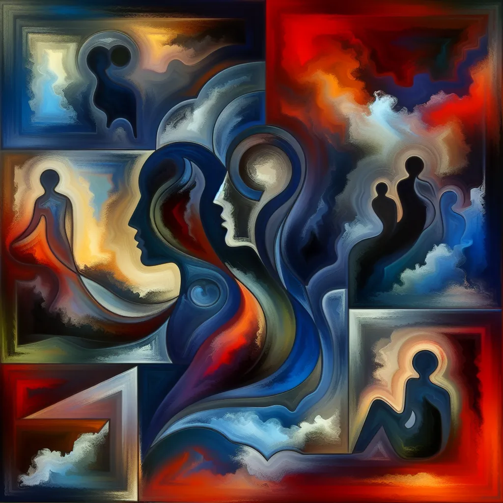 Derek, Stiles, Padre, Celos, Conflicto in an abstract style