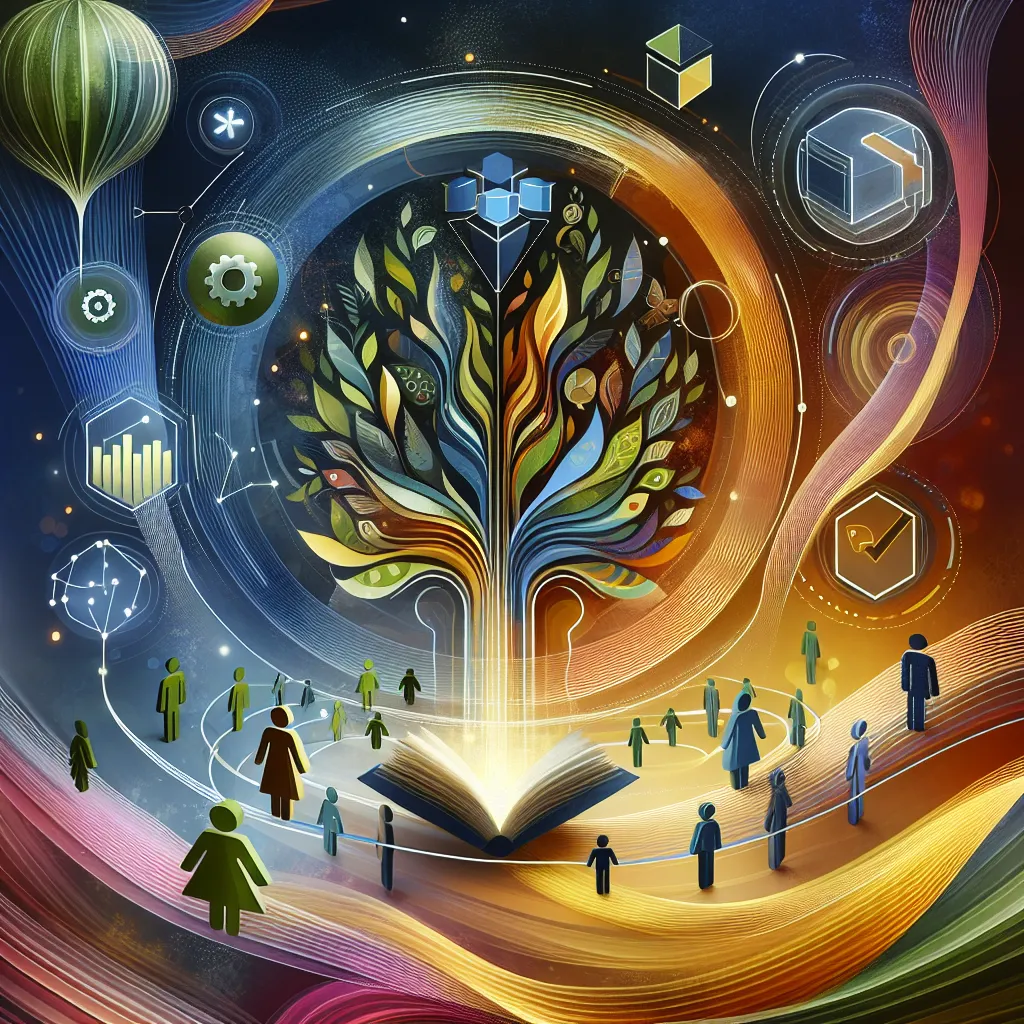 Curriculum, Education, Assessment, Inclusion, Feedback in an abstract style