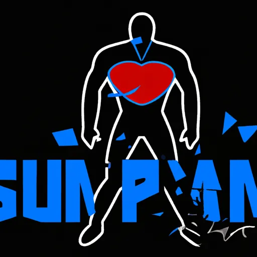 Superman, Ultraman, Amor, Conflicto, Identidad in an abstract style