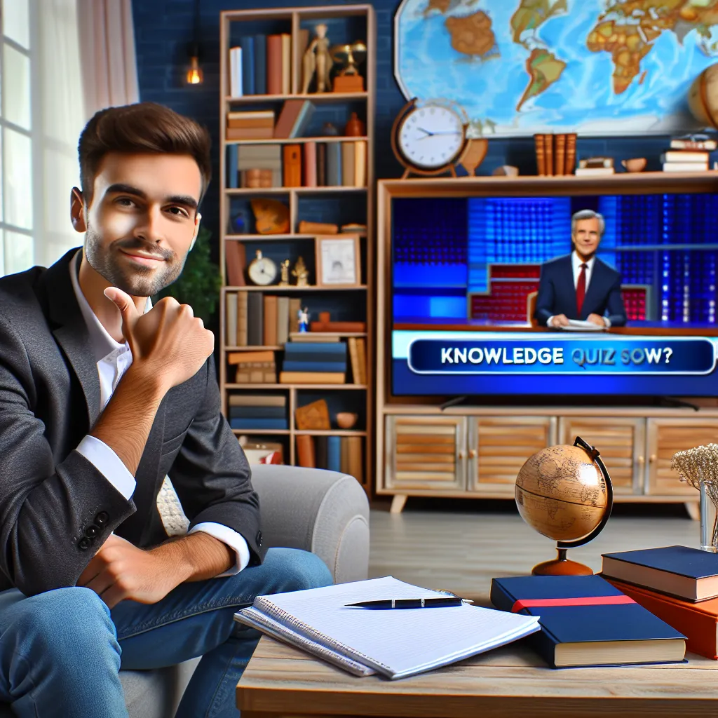 Soy bastante inteligente. Cuando veo un programa de **conocimientos** puedo contestar todas las preguntas. En el futuro voy a participar en uno de estos programas y recibir mucho dinero.