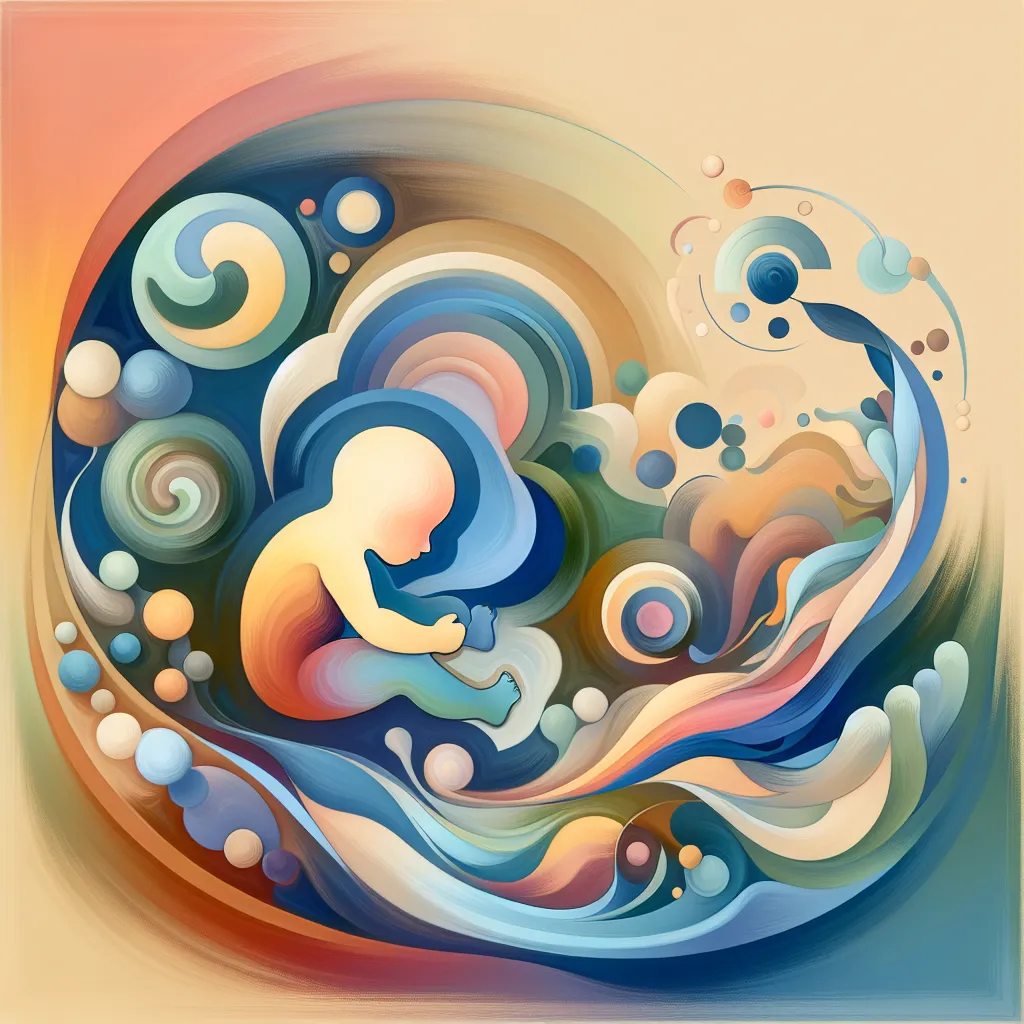 Infants, Milestone, Development, Physical, Skills in an abstract style
