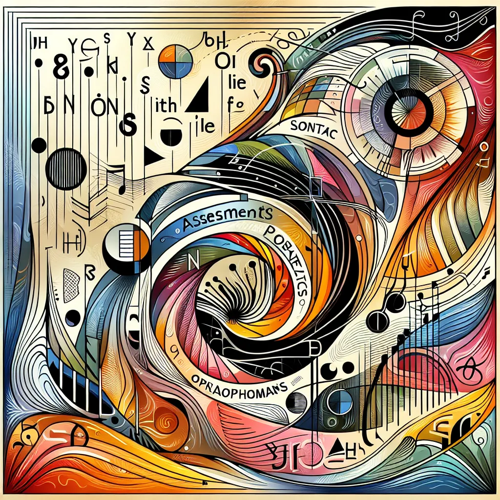 Assessment, Phonetics, Morphology, Syntax, Afrikaans in an abstract style