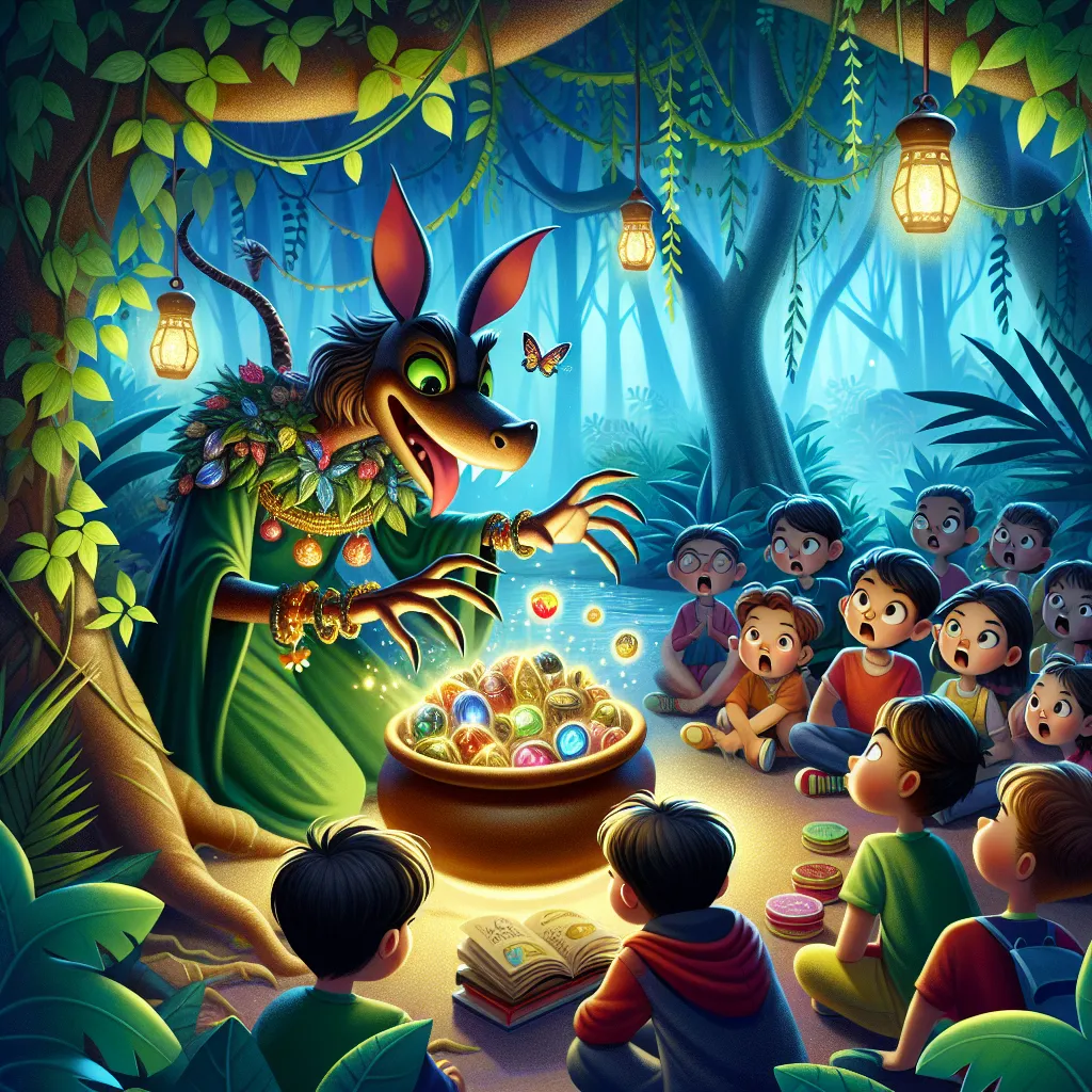 2.1. The folktale 'Ananse and the Pot of Wisdom' belongs to the category of trickster tales.

2.2. Characteristics that show it belongs to this category include the cleverness and cunning nature of Ananse, who uses his wits to manipulate situations to his advantage. Additionally, the story often features moral lessons about wisdom and the consequences of greed.

2.3. This story is appropriate for a Foundation Phase class as it introduces young learners to important moral lessons in an engaging a