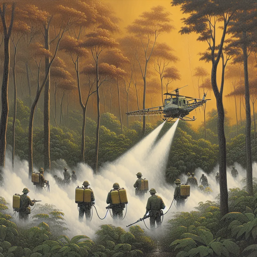 **Three Facts about Agent Orange:**
1. Herbicide used during the Vietnam War.
2. Contains dioxins, linked to health issues.
3. Affected thousands of veterans and Vietnamese civilians.

**Paragraph about Agent Orange:**
Agent Orange was a powerful herbicide and defoliant used by the U.S. military during the Vietnam War to clear vegetation and deny cover to enemy forces. It was a blend of two herbicides, 2,4-D and 2,4,5-T, and is notorious for its contamination with dioxins, which are highly toxic