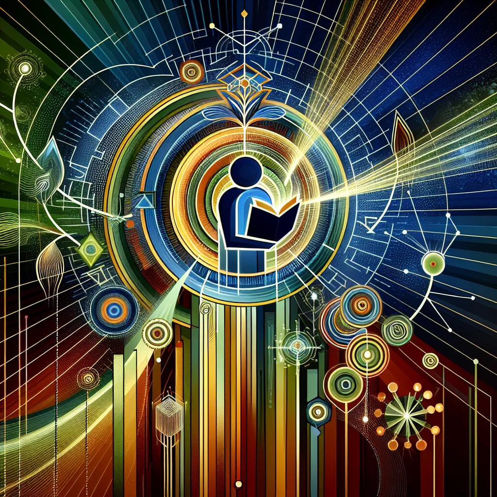 Scholarship, Opportunity, Education, Future, Support in an abstract style