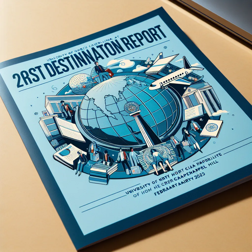 Here's the citation in proper MLA 9th edition format:

University of North Carolina at Chapel Hill, Career Services. "2021 First Destination Report." *University of North Carolina at Chapel Hill*, Feb. 2023, https://careers.unc.edu/wp-content/uploads/2023/02/2021-First-Destination-Report.pdf.
