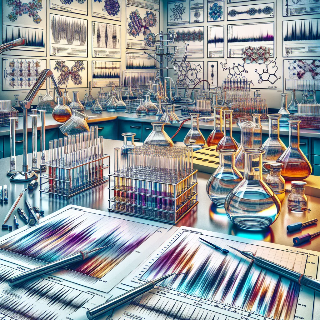 In the experiment, thin layer chromatography (TLC) was used to analyze organic dyes under both saturated and unsaturated conditions to identify an unknown compound. The TLC results displayed distinct migration patterns for the dyes, which varied between the two environmental setups. Through comparison with known standards, the identity of the unknown dye was successfully determined, highlighting the effectiveness of TLC in analytical chemistry.