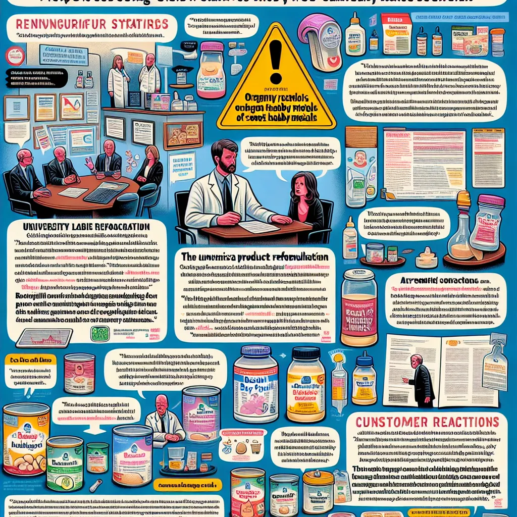 1. **Turning Point for Hyman's Company:** A significant product reformulation leading to increased safety standards.
  
2. **University Study Findings:** The study discovered harmful levels of heavy metals in Nature's One organic baby formula.

3. **Customer Reactions:** Many customers expressed anger and concern over the discovery of arsenic in the baby formula, leading to increased scrutiny of the brand.

4. **Major Brands with Heavy Metals:** The congressional report found brands like Gerber,