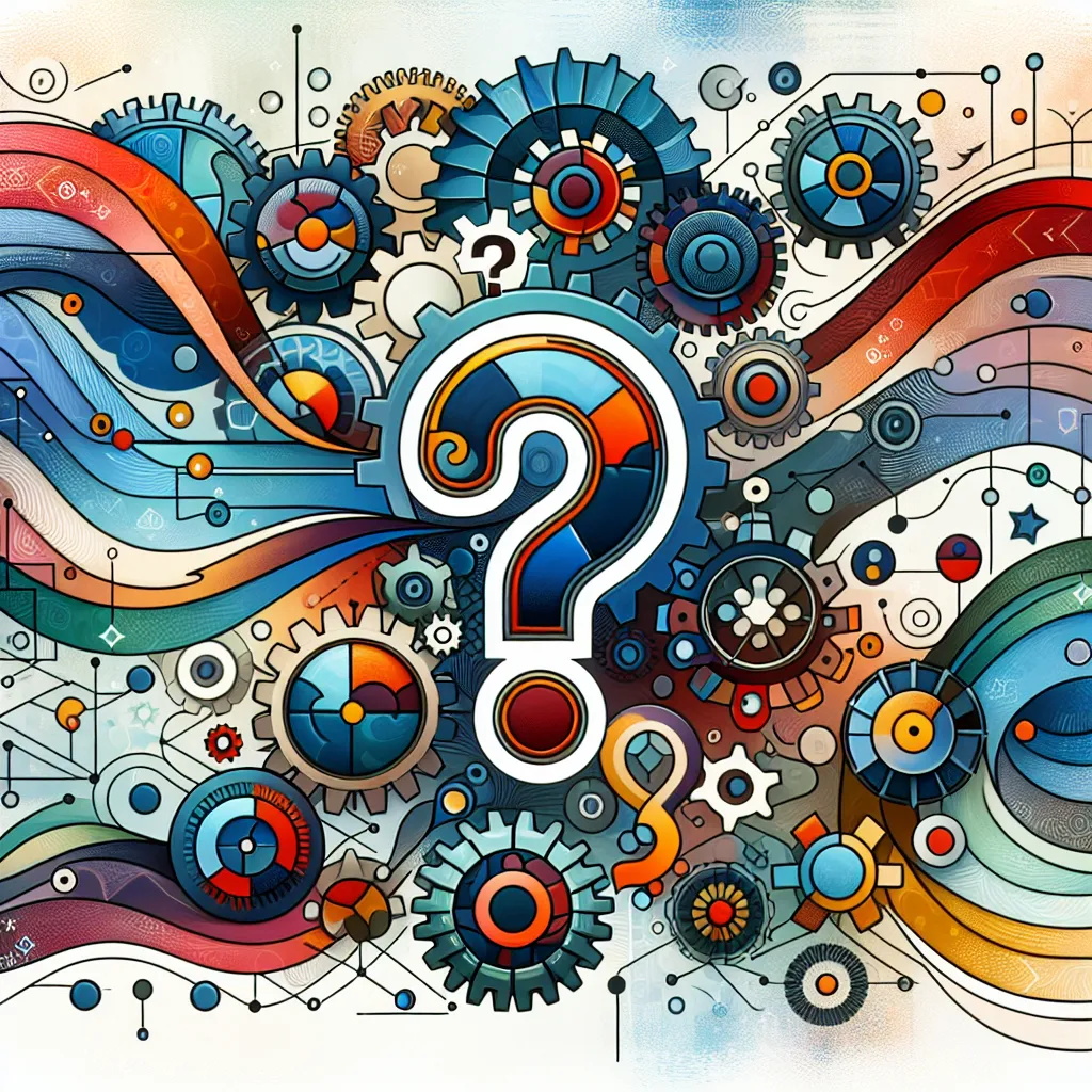 Teamwork, Questions, Bloom's, Cognitive, Skills in an abstract style