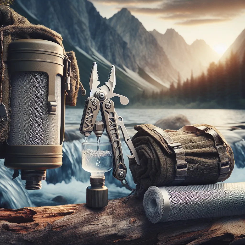 If stranded in the wilderness, I would choose a multi-tool for its versatility, a sturdy water filter to ensure hydration, and a compact emergency blanket for warmth and shelter. The multi-tool would help with various tasks, the water filter would keep me safe from harmful contaminants, and the emergency blanket would provide insulation against the elements. These items would increase my chances of survival and allow me to navigate the situation more effectively.