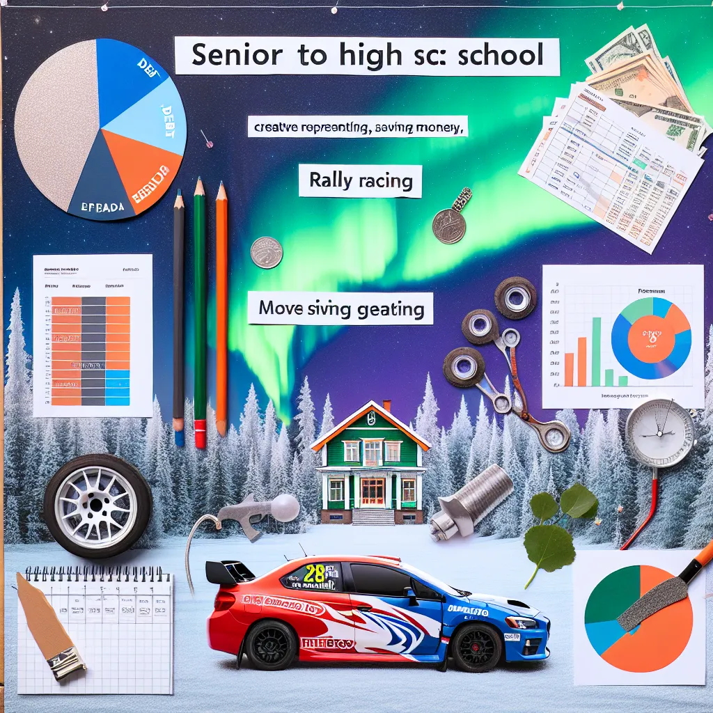 As a senior in high school, I find myself standing at a pivotal crossroad—a moment that marks the transition from adolescence to adulthood. This transitional phase is not just about graduating; it signifies the beginning of my journey toward further academic and personal growth. To help clarify my aspirations, I’ve created a vision board that serves as a tangible representation of the major goals and milestones I wish to achieve. Each image and word on this board encapsulates my dreams and provi