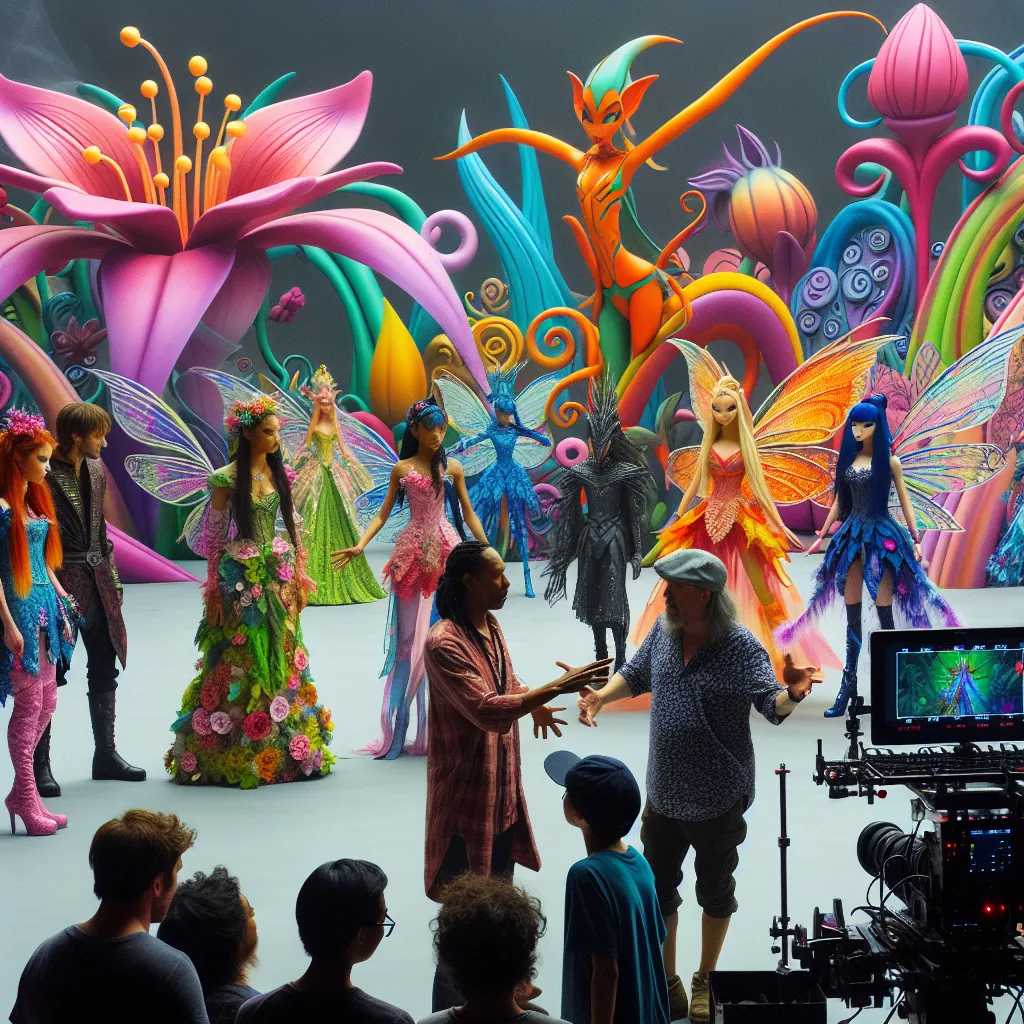 Film, Winx, Costumes, Director, Actors in an abstract style