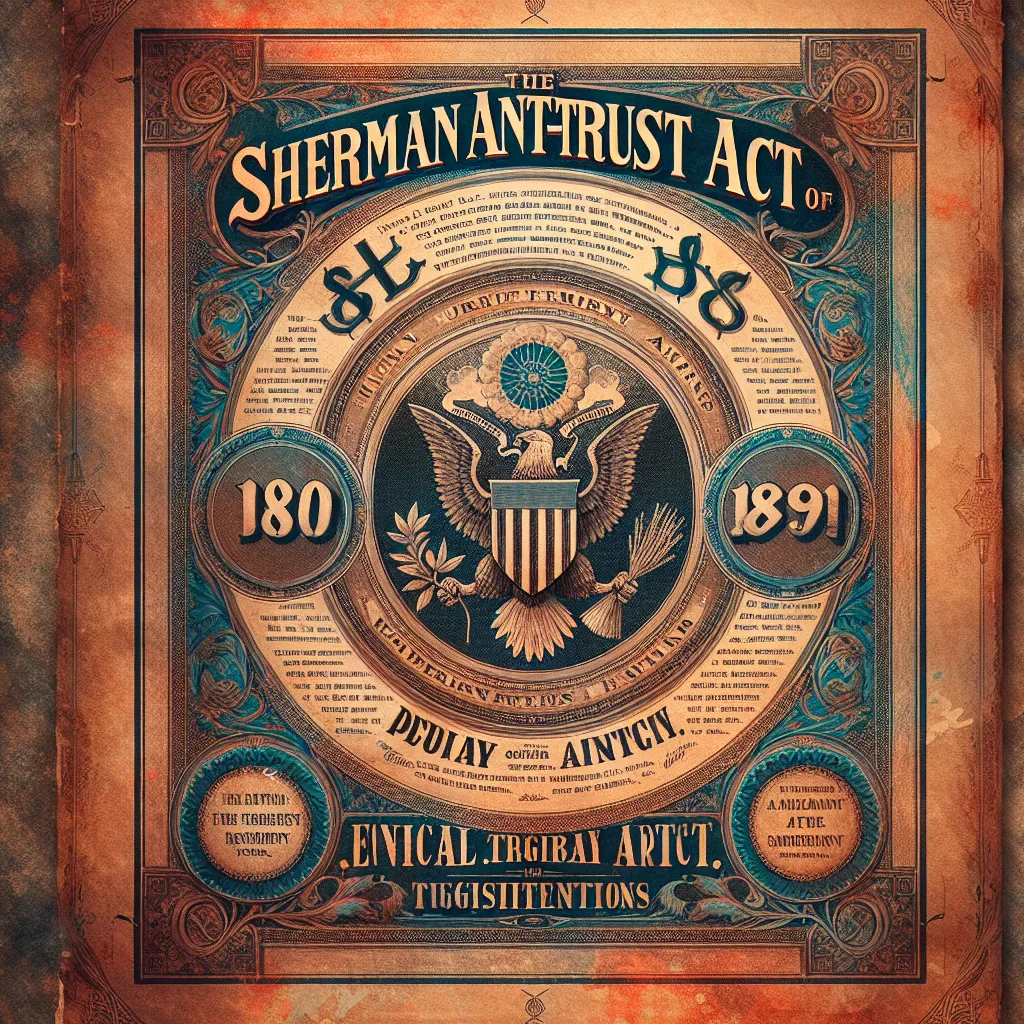 The legislation most closely associated with the work of Ida Tarbell is **C: the Sherman Anti-Trust Act of 1890**.